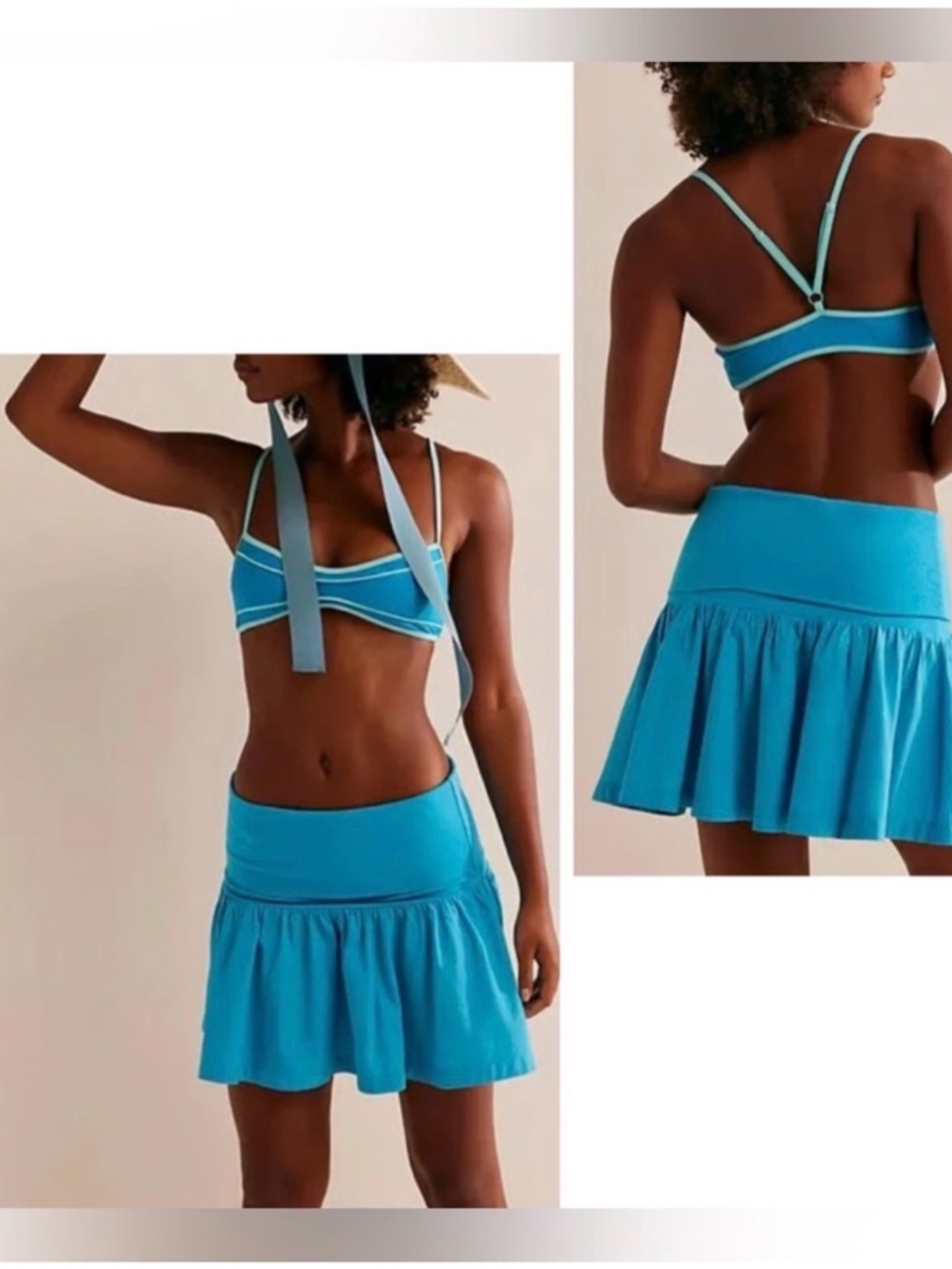 NWT! Free People Foldover Waist Mini Skirt Size Large